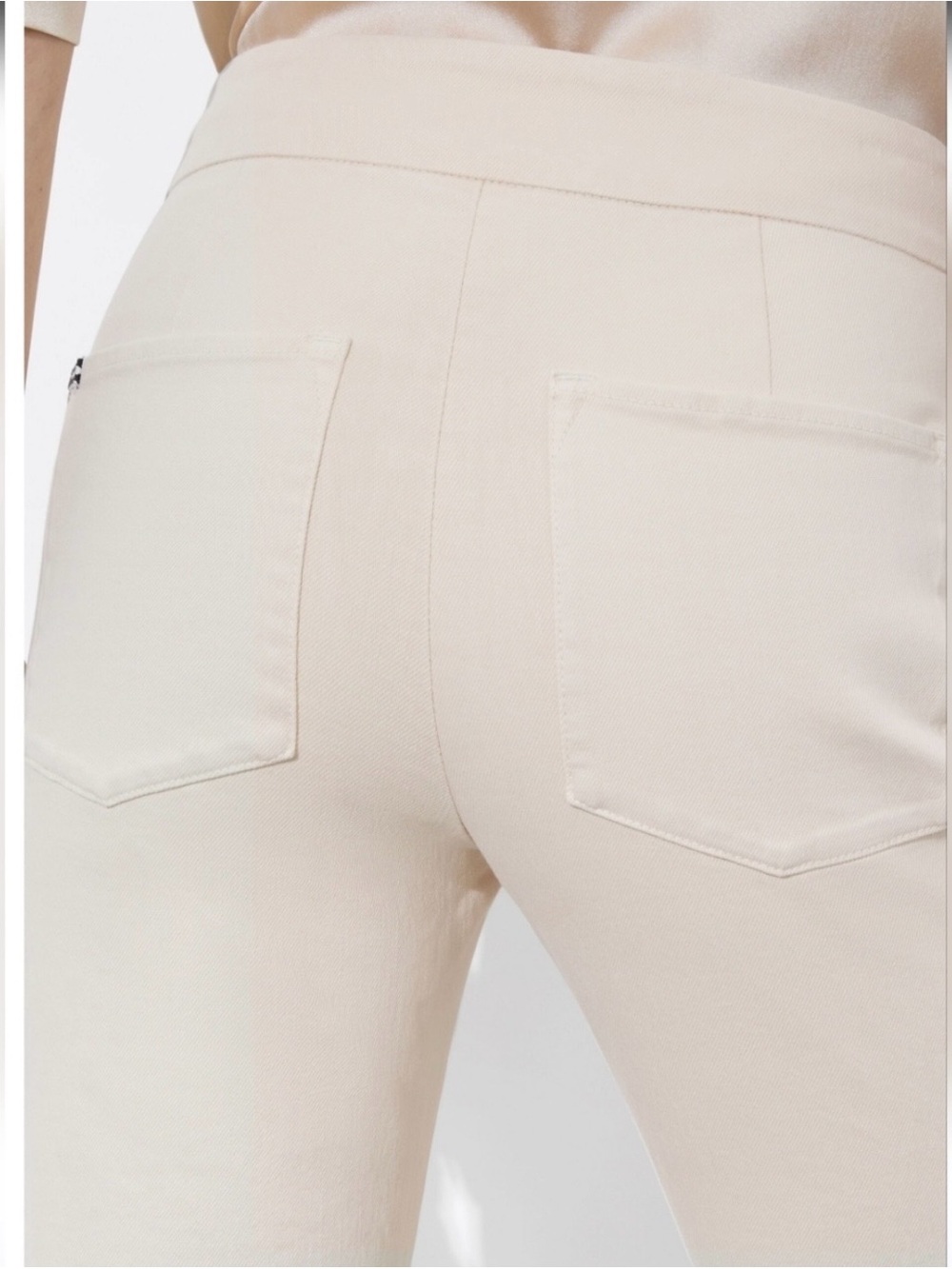 Alice + Olivia The Trouser Jean Chino High Rise Flare Pants - Picture 3 of 8